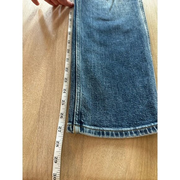 REDONE 50s Cigarette Jeans Medium Wash Retro Stone Size 31 Classic - Picture 5 of 9